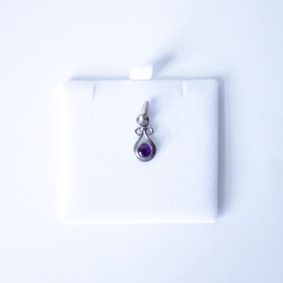 • the vtg amethyst pendant - Picture 4 of 7